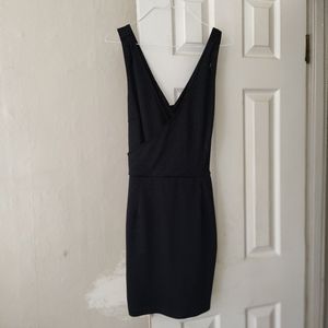 Black jumper dress